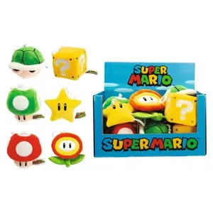Peluche avec clip Super Mario Suma Collectible Modèle aléatoire