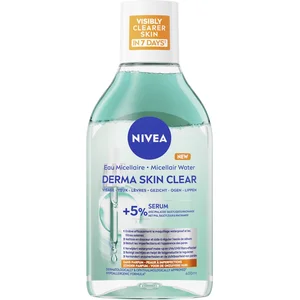 NIVEA, Nettoyant pour le visage, Derma Skin Clear Serum Infused Micell... pas cher