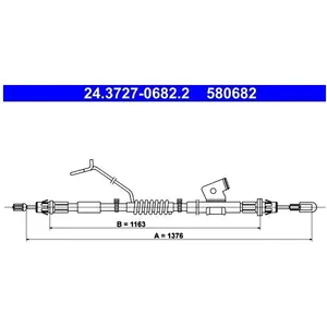 Comparateur de prix : ATE Trekkabel parkeerrem