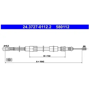 ATE Handremkabel pas cher