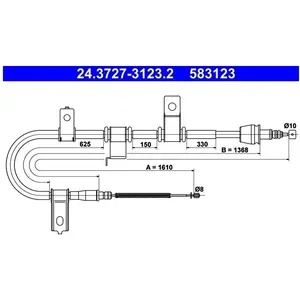 ATE Handremkabel pas cher
