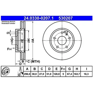 ATE Powerdisc Remschijf