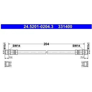 ATE Koppelingsslang pas cher