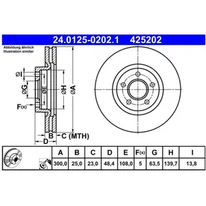 Ate Remschijf 24012502021 ATE pas cher