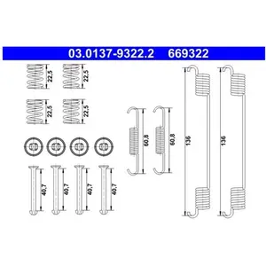 Comparateur de prix : Toebehoren remschoen 03013793222 ATE