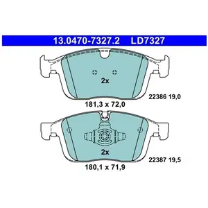 Comparateur de prix : ATE Keramische remblokken set