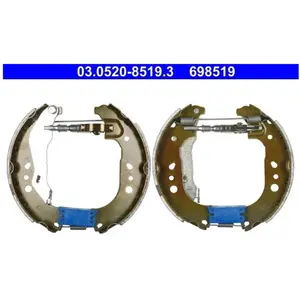 ATE Mâchoires de frein X4 pour SKODA: Roomster, Rapid & SEAT: Toledo (Ref: 03.0520-8519.3)