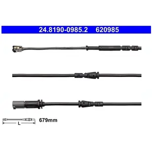 ATE Waarschuwingscontact remvoering-/blokslijtage pas cher