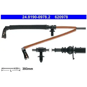 Comparateur de prix : ATE Waarschuwingscontact remvoering-/blokslijtage