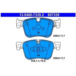 Comparateur de prix : ATE Remblokkenset schijfrem