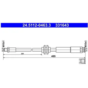 Remslang 24511204633 ATE pas cher