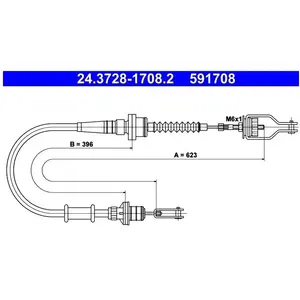 Comparateur de prix : Koppelingkabel 24372817082 ATE