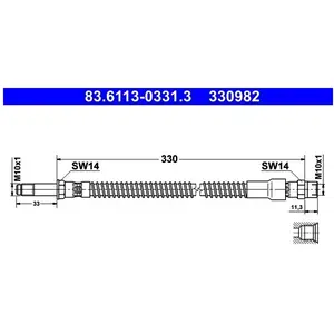 Remslang 83611303313 ATE pas cher
