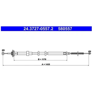 ATE Handremkabel pas cher