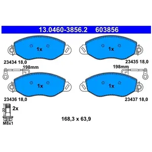 ATE Remblokken set pas cher