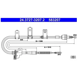 ATE Handremkabel pas cher