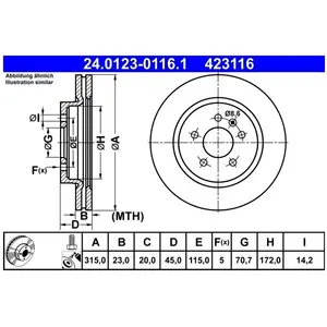 Comparateur de prix : ATE Remschijf