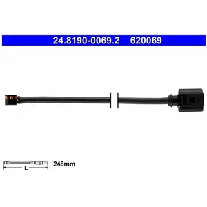 Comparateur de prix : ATE Waarschuwingscontact remvoering-/blokslijtage