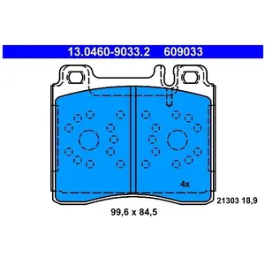 ATE Remblokken set pas cher