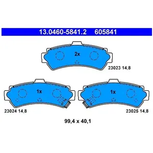 Comparateur de prix : ATE Remblokken set