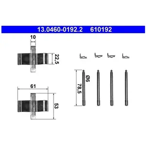 Comparateur de prix : Accessoireset schijfremblok 13046001922 ATE