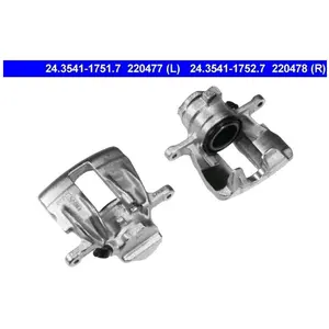 Remklauw links voor 24354117517 ATE pas cher