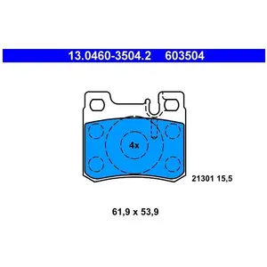 ATE Remblokken set pas cher