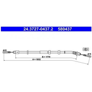 ATE Handremkabel pas cher