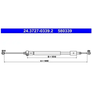 Comparateur de prix : ATE Handremkabel