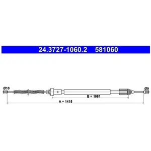 ATE Handremkabel pas cher