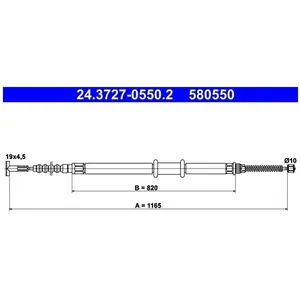 ATE Handremkabel pas cher