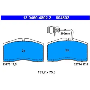 Comparateur de prix : Remblokken set 13046048022 ATE