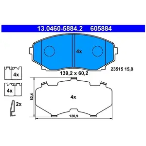 Comparateur de prix : ATE Remblokken set