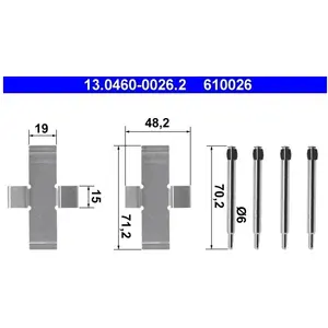 ATE Montageset Remblokken pas cher