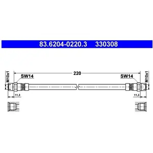 Remslang 83620402203 ATE pas cher
