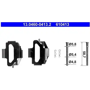 Comparateur de prix : Accessoireset schijfremblok 13046004132 ATE