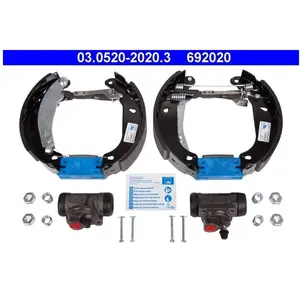 Comparateur de prix : ATE Kit de freins à tambours pour RENAULT: R19 (Ref: 03.0520-2020.3)