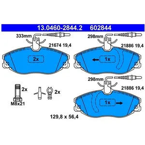 ATE Remblokken set pas cher
