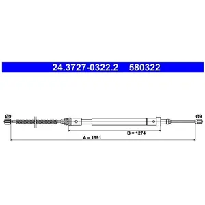 Comparateur de prix : ATE Handremkabel