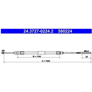 Comparateur de prix : ATE Handremkabel