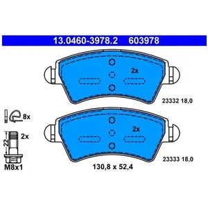 ATE Remblokken set pas cher
