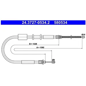 Comparateur de prix : Handremkabel 24372705342 ATE