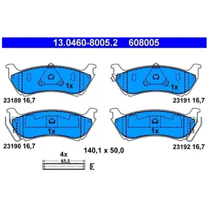 Comparateur de prix : ATE Remblokken set