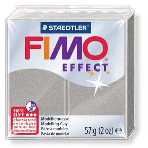 Staedtler Fimo pâte à modeler à effet 57 grammes argent métallisé pas cher