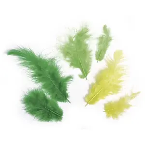 Rayher Mélange de plumes vert 10g pas cher