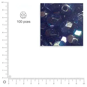 Rayher Perle en verre perle, ø 3mm, onyx, 100 pièces pas cher