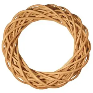 Rayher Couronne en osier, pelée, ø 25cm x 6cm, {couleur} pas cher