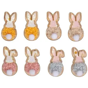 Rayher Holz+Filz Streuteile Hase, FSC Mix Credit, bunt pas cher