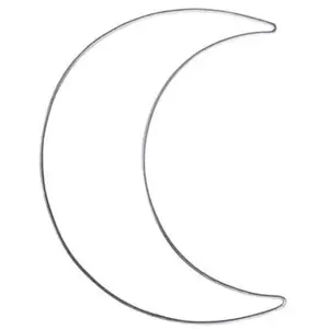 Rayher Forme Demi-lune en métal - 19,5 x 25 cm pas cher