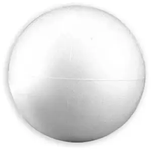 Boules de Polystyrène - Rayher - 12 cm - Blanc - Artisanal - Pour Adul...Vendu parcdiscount